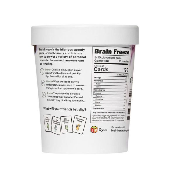 Brain Freeze: Family Edition by Dyce Games