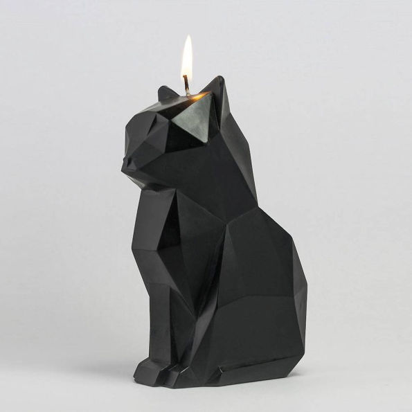 PyroPet Kisa Black Cat Candle