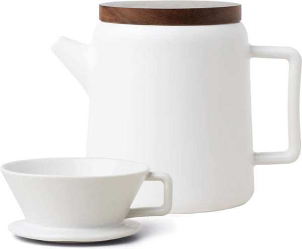 White Ceramic Pour Over
