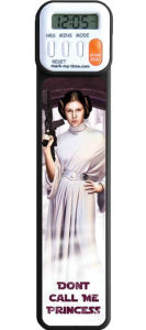 Title: 3D Star Wars Leia Blaster Bookmark