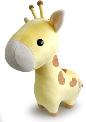 yellow giraffe stuffed animal