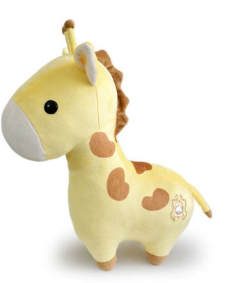 yellow giraffe stuffed animal