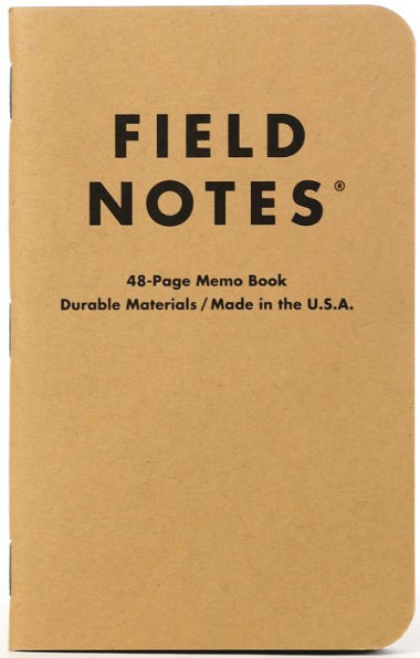 Field Notes Kraft Mixed 3-pack