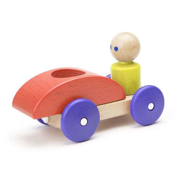 Magnetic Racer Poppy & Blue
