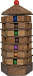 Alternative view 4 of True Genius Chinese Pagoda Wooden Brainteaser Puzzle