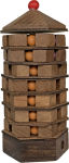 Alternative view 5 of True Genius Chinese Pagoda Wooden Brainteaser Puzzle