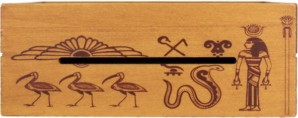True Genius Pharaoh's Tomb Wooden Brainteaser Puzzle