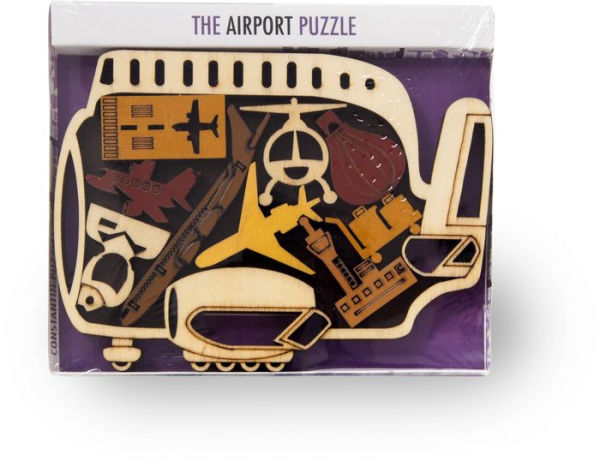 Constantin The Airport Wooden Packing Puzzle