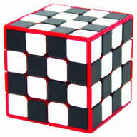 Title: Checker Cube Brainteaser Puzzle