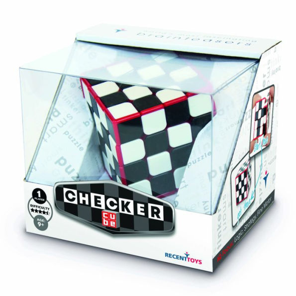 Checker Cube Brainteaser Puzzle