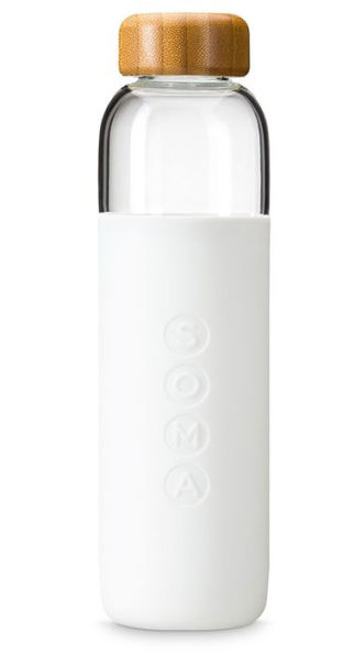 Soma V.2 - 17 oz. Glass Water Bottle - White