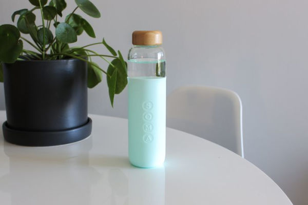 Soma V.2 - 17 oz. Glass Water Bottle - Mint