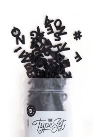 Title: Modern Magnetic Letters Inky Black