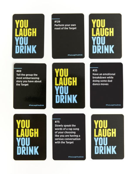 You Laugh, You Drink Party Game