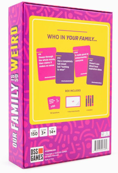 Our Family Is So Weird by DSS Games