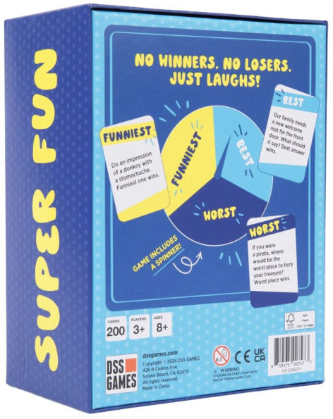 Super Fun Family Time Game by DSS Games