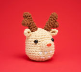 Alternative view 3 of Ralph the Reindeer, The Woobles Beginner Crochet Kit