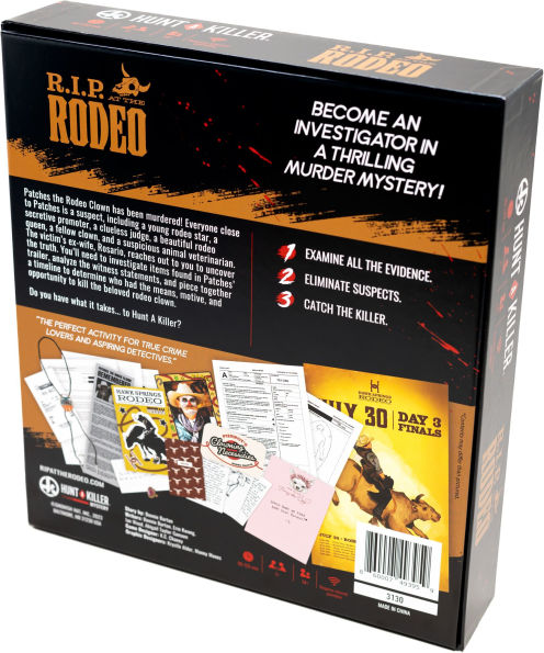 Hunt A Killer: R.I.P. at the Rodeo by K.C. Chaney