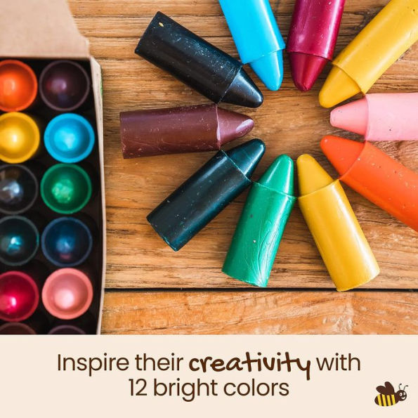 Honeysticks 100% Beeswax Crayons - Longs - Challenge & Fun, Inc.