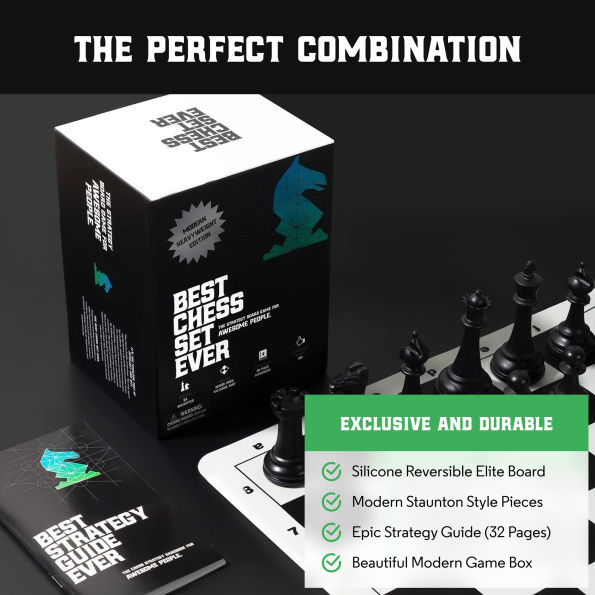 Best Chess Set Ever 3X Weighted Modern