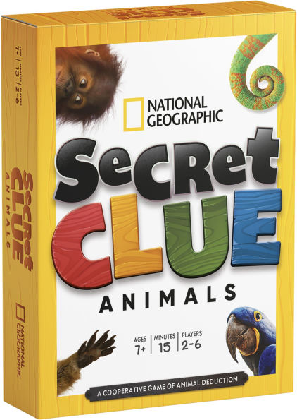 National Geographic Secret Clue Animals