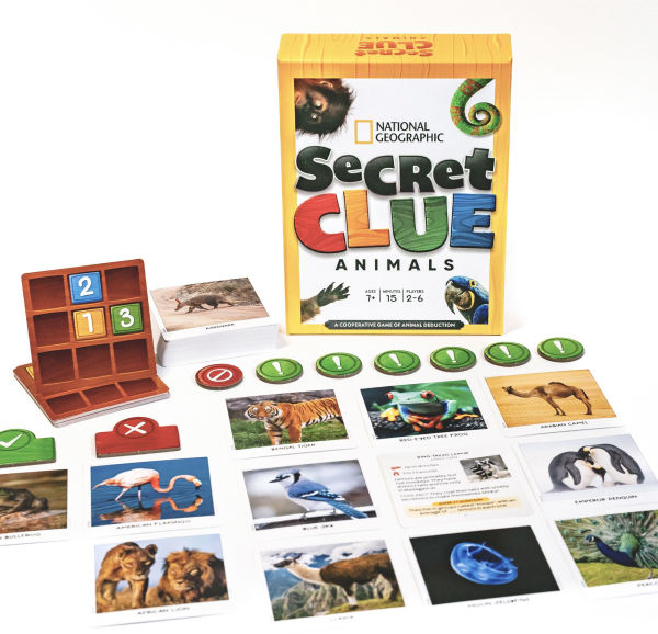 National Geographic Secret Clue Animals