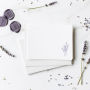 Alternative view 2 of Correspondence Lavender Flat Wax Seal Note Set S/6