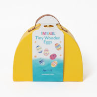 Title: Tiny Easel Wooden Eggs