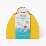 Alternative view 1 of Tiny Easel Wooden Eggs