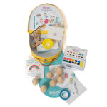 Alternative view 2 of Tiny Easel Wooden Eggs