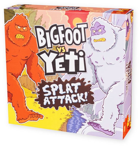 Bigfoot vs Yeti Splat Attack by Dave Yearick