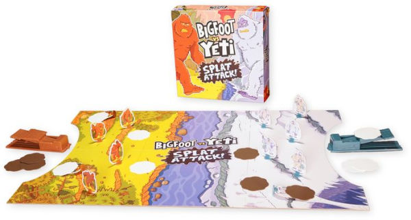 Bigfoot vs Yeti Splat Attack by Dave Yearick