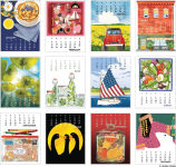 Alternative view 6 of 2025 Linnea Design Desktop Calendar