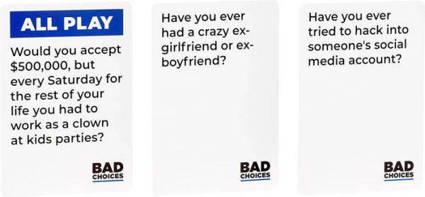 Bad Choices by Dyce Games
