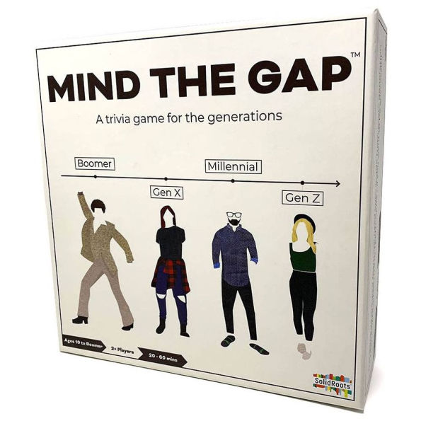 Mind The Gap - A Trivia Game for the Generations (B&N 2021 Game of the Season)