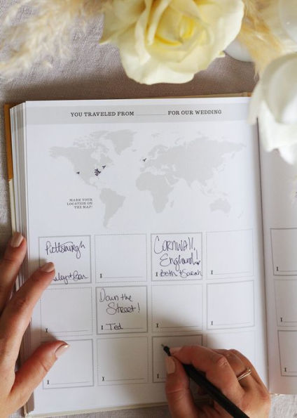 Interactive Wedding Guestbook by Lily & Val