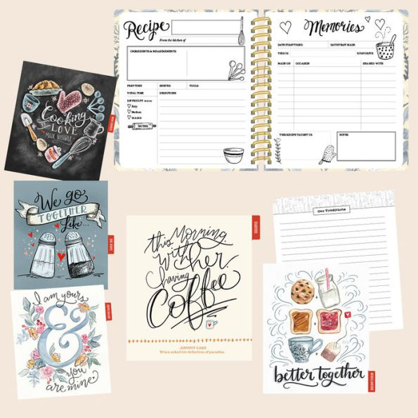 Keepsake Kitchen Diary for Newlyweds