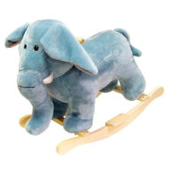 Title: HAPPY TRAILST Elephant Plush Rocking Animal