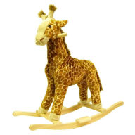 HAPPY TRAILST Giraffe Plush Rocking Animal