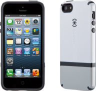 Title: Speck CandyShell Flip Case for iPhone 5 in White Grey and Charcoal