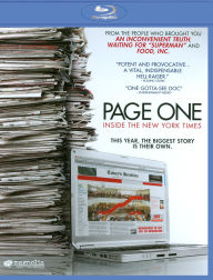 Title: Page One: Inside the New York Times [Blu-ray]