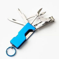 Title: Grooming Keychain, Blue