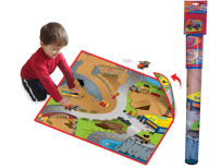 Title: Neat-Oh!¿ Full Throttle? Construction Zone 2-Sided Playmat w/ 1 Car