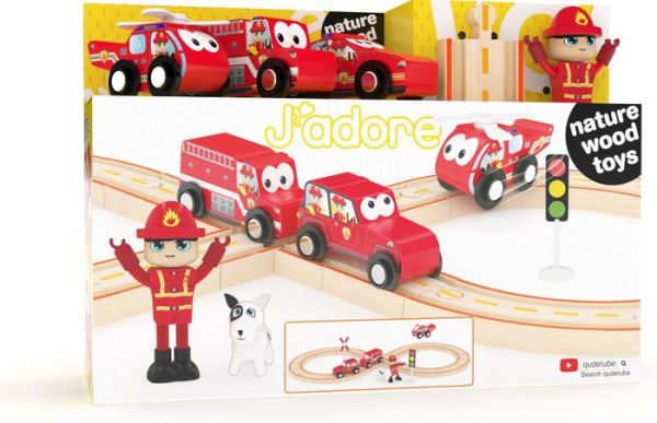 J'ADORE Firefighter Railway Set