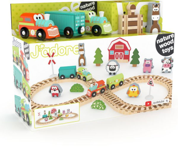 J'ADORE Farm Train Set