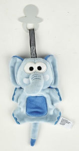 Title: B&N Exclusive JADORE ELEPHANT PACIFIER HOLDER