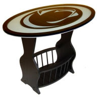 Title: Adventure Furniture C0537-Penn State Penn State University Glass End Table