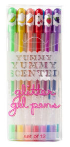 Yummy Yummy Assorted Scented Gel Pens - Set of 12