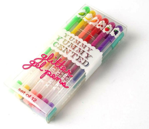 Yummy Yummy Assorted Scented Gel Pens - Set of 12