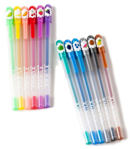 Yummy Yummy Assorted Scented Gel Pens - Set of 12